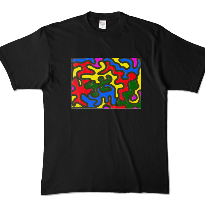 カラーTシャツ - XL - ブラック (濃色)