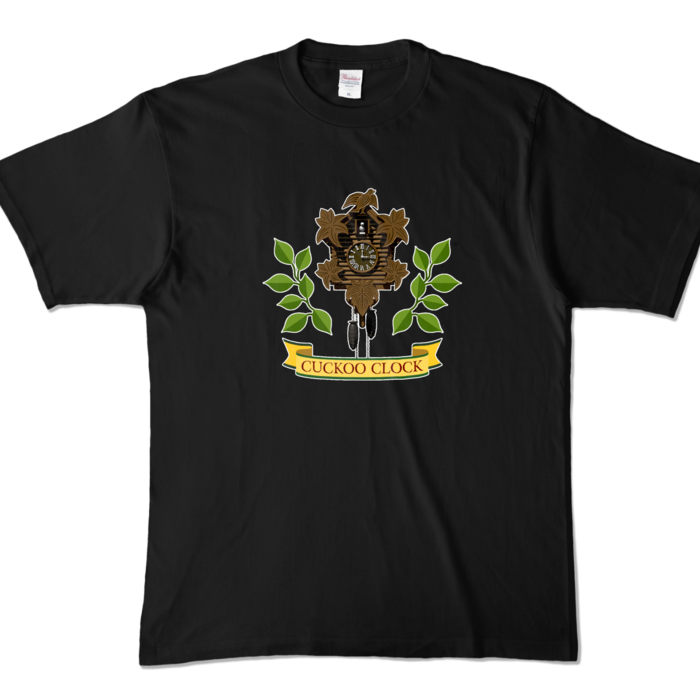 カラーTシャツ - XL - ブラック (濃色)