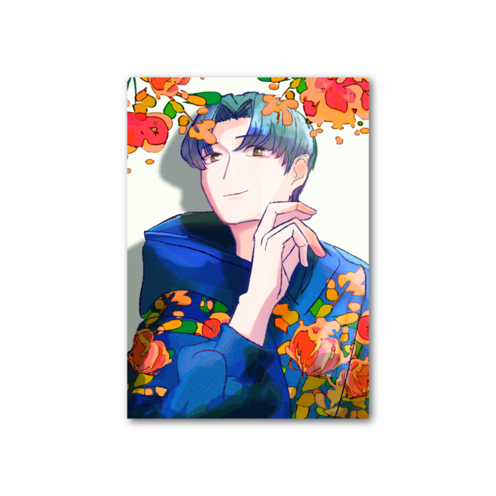 フォト風カード - 縦 - 片面