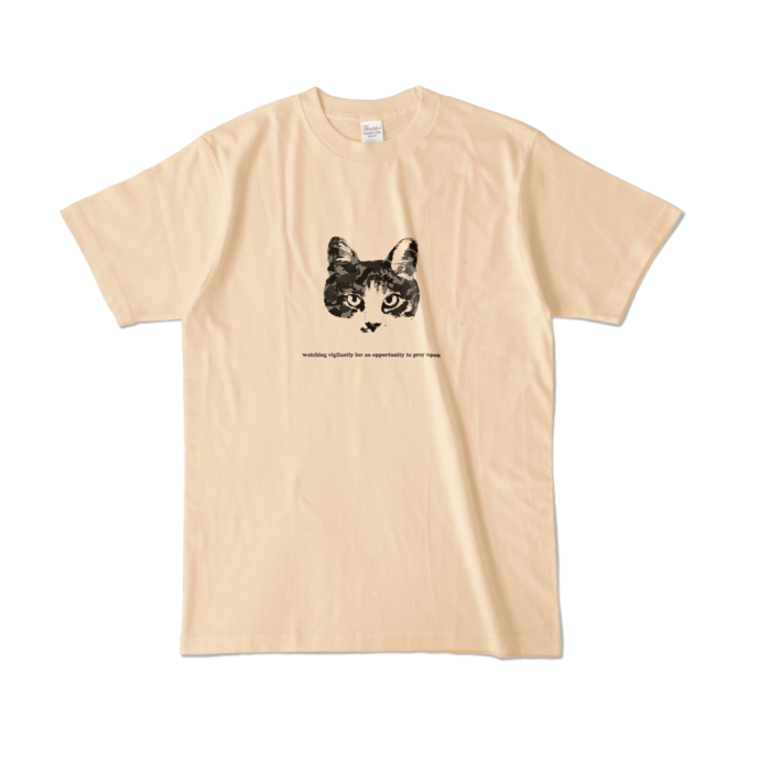 カラーTシャツ - L - ナチュラル (淡色)