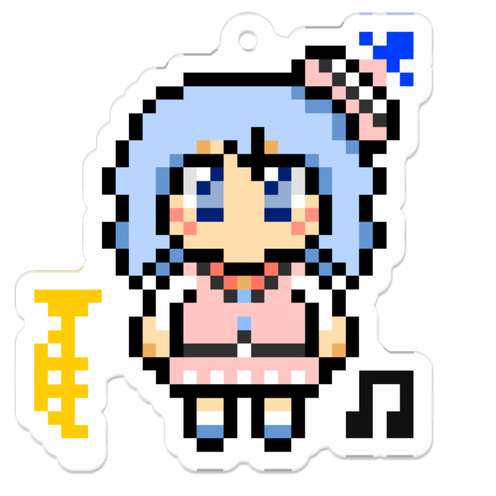 アクリルキーホルダー - 50 x 50 (mm)