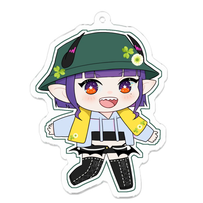 アクリルキーホルダー - 70 x 70 (mm)