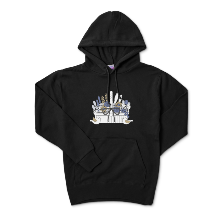 プルパーカーA　黒色　S