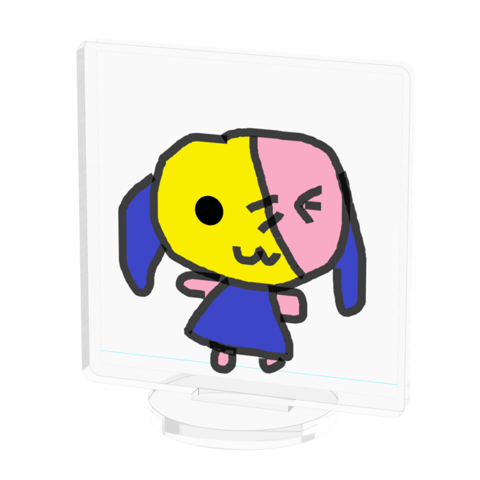 アクリルフィギュア - 50x50mm