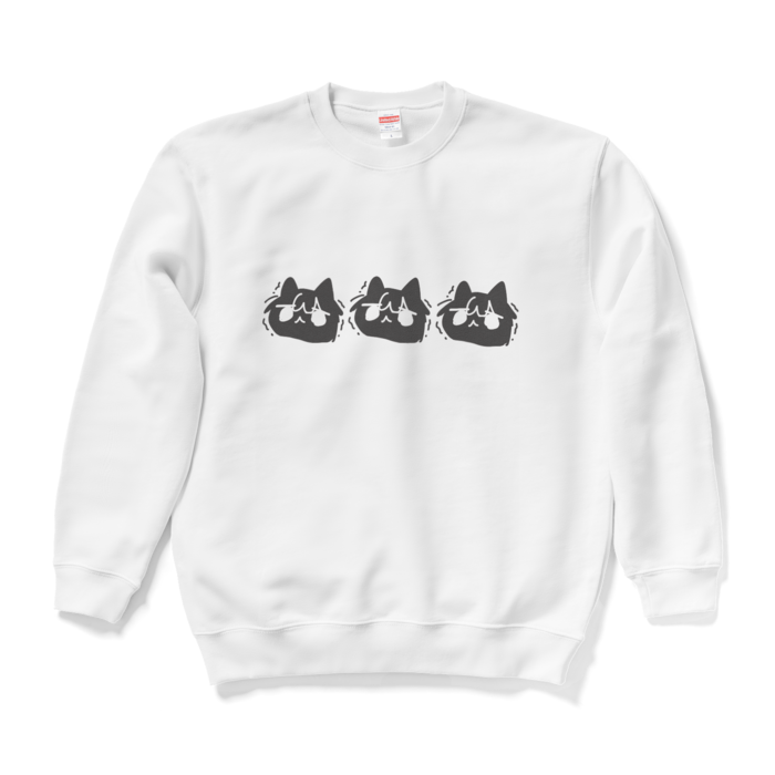 ３兄弟スウェット - L - ホワイト