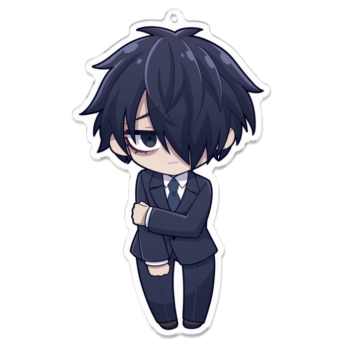 アクリルキーホルダー - 100 x 100 (mm)