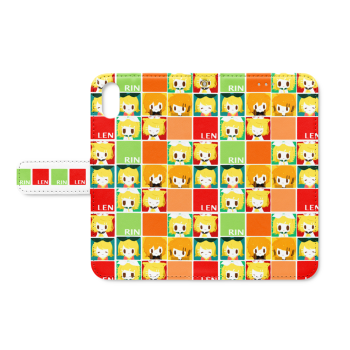 手帳型iPhoneケース - iPhone XS / X - ストラップ穴 あり