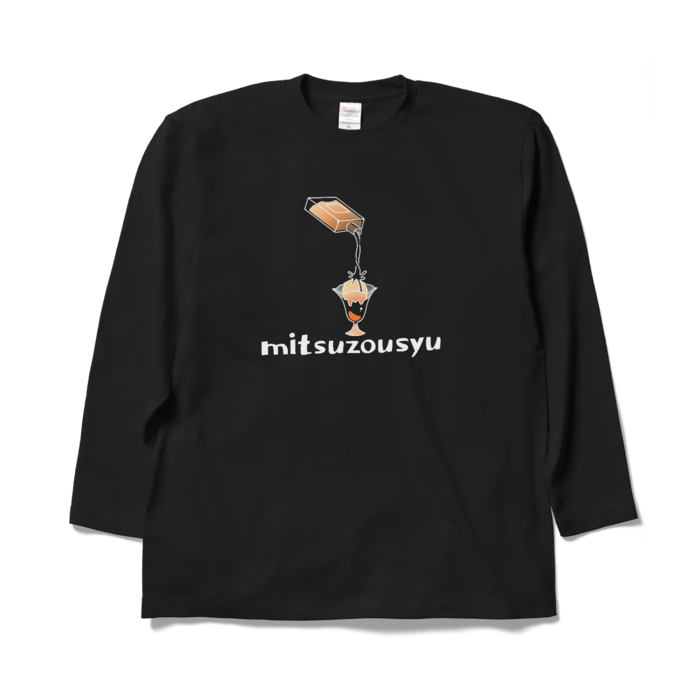 ロングスリーブTシャツ - XL - ブラック