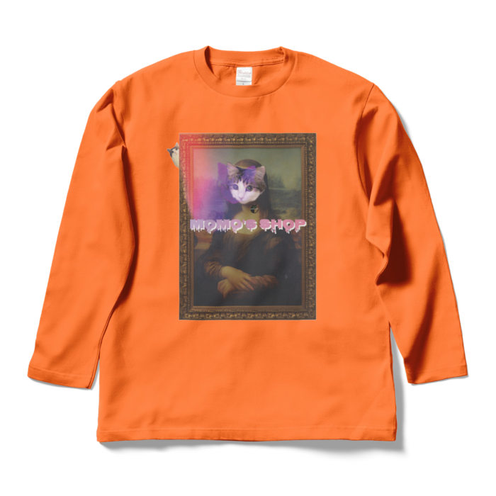 ロングスリーブTシャツ - L - オレンジ