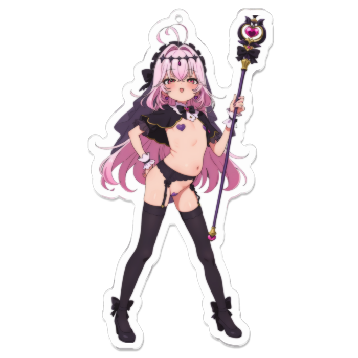 アクリルキーホルダー - 100 x 100 (mm)