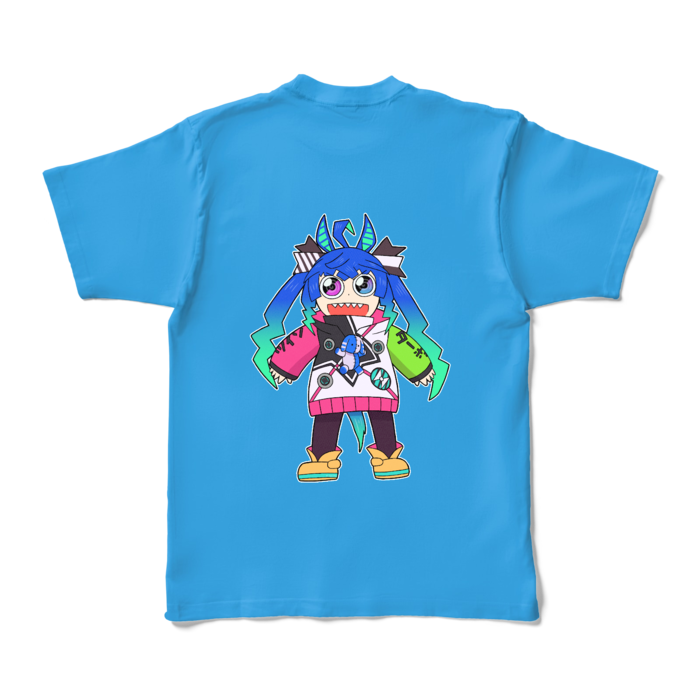 カラーTシャツ - XL - ターコイズ (濃色)