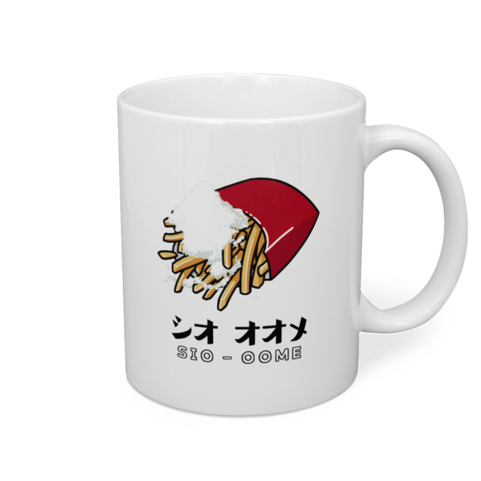 マグカップ - 直径 8 cm / 高さ 9.5 cm