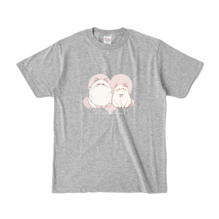 カラーTシャツ - S - 杢グレー (濃色)