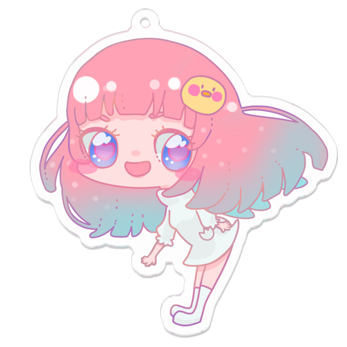 アクリルキーホルダー - 70 x 70 (mm)