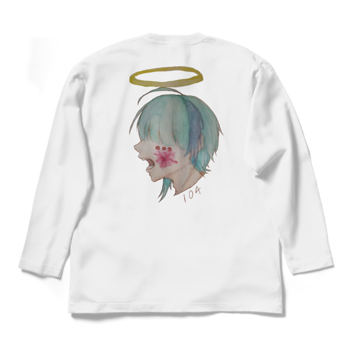 ロングスリーブTシャツ - L - ホワイト