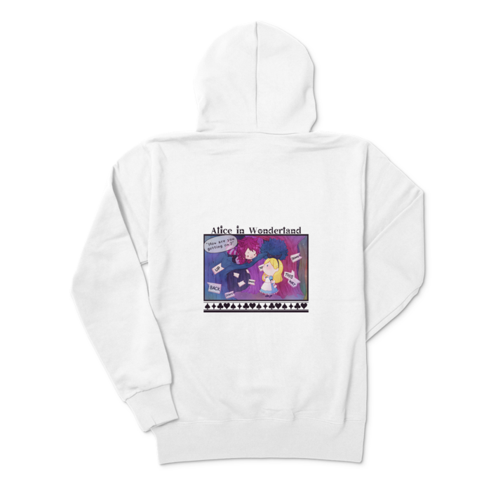 ジップパーカー - M - ホワイト