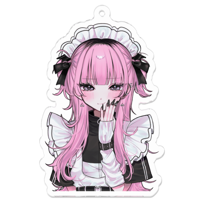 アクリルキーホルダー（コーティング） - 70 x 70 (mm)