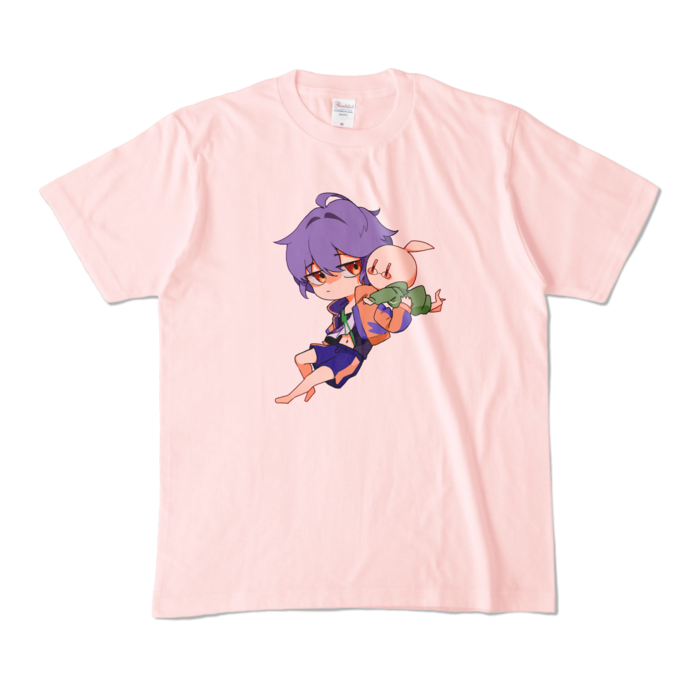 カラーTシャツ - M - ライトピンク (淡色)