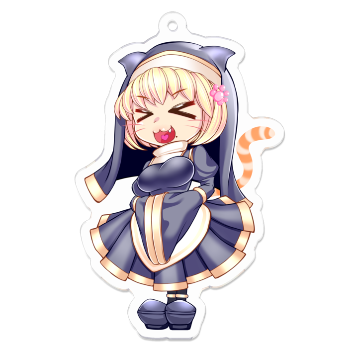 アクリルキーホルダー - 70 x 70 (mm)