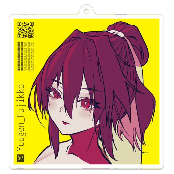 アクリルキーホルダー - 70 x 70 (mm)