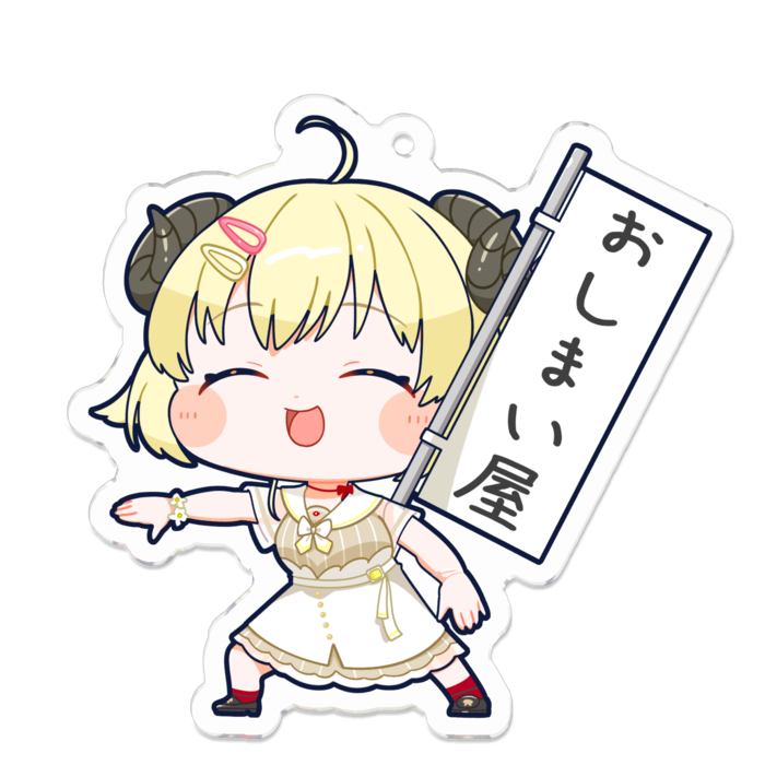 アクリルキーホルダー - 70 x 70 (mm)