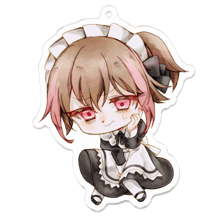 アクリルキーホルダー（コーティング） - 70 x 70 (mm)