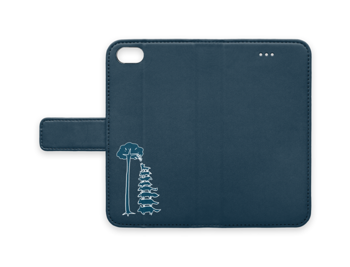 手帳型iPhoneケース - iPhone7 - ストラップ穴 なし