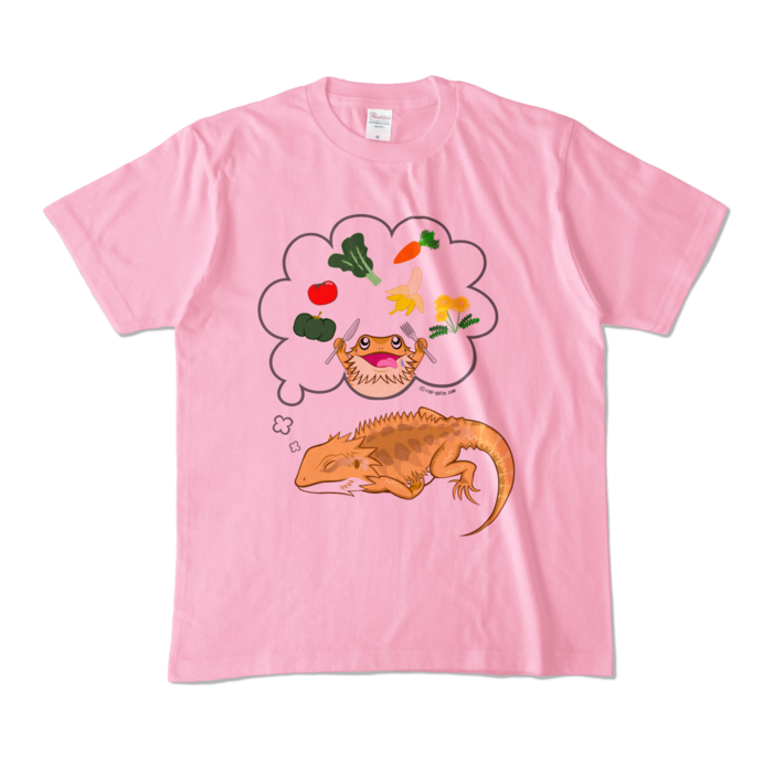 カラーTシャツ - M - ピーチ (淡色)