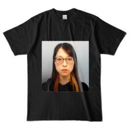 Amazon.co.jp: DISH 証明写真 Tシャツ 黒 Lサイズ : おもちゃ