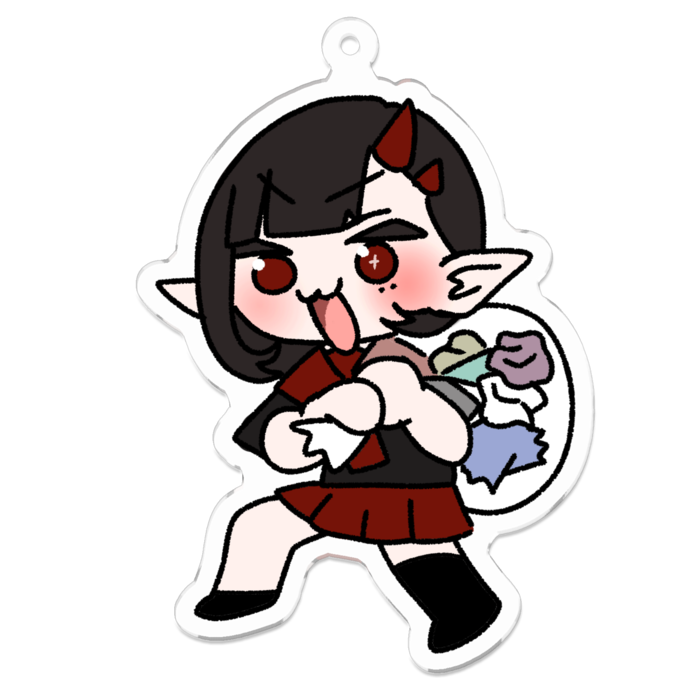 アクリルキーホルダー - 70 x 70 (mm)