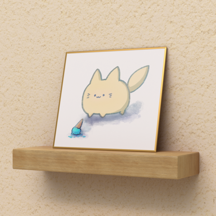 色紙 - ミニ（H120 × W135mm）