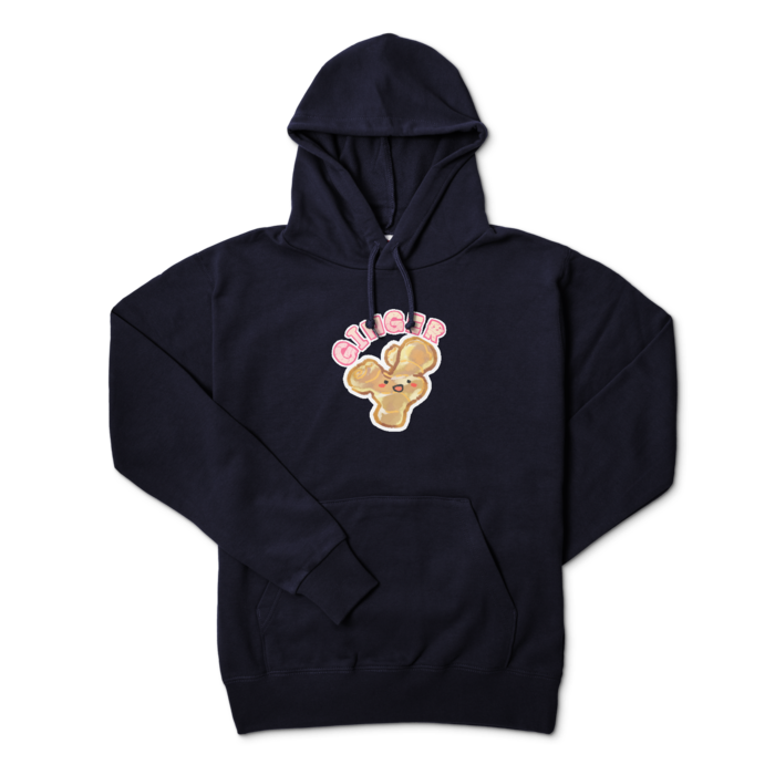 パーカー - L - ネイビー