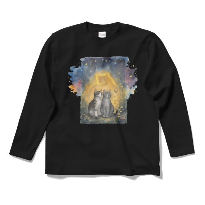 ロングスリーブTシャツ - S - ブラック