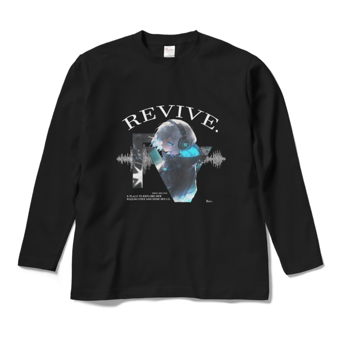 ロングスリーブTシャツ - M - ブラック