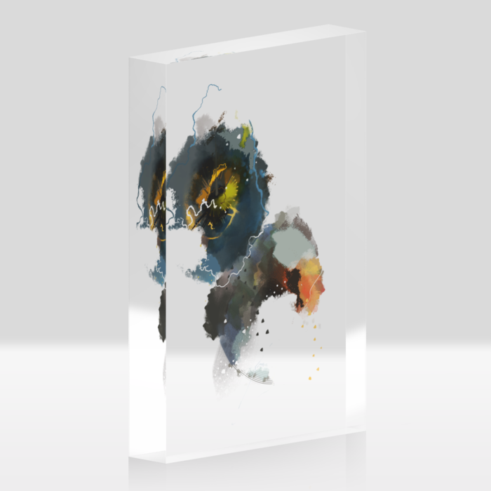 アクリルブロック - 100x148mm