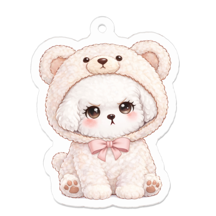 アクリルキーホルダー - 50 x 50 (mm)