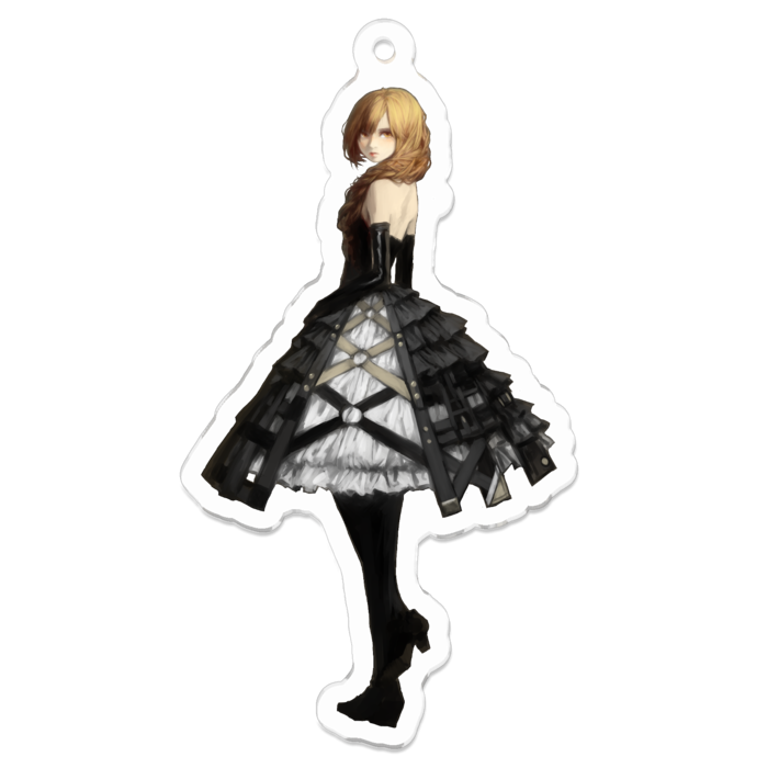 アクリルキーホルダー - 70 x 70 (mm)