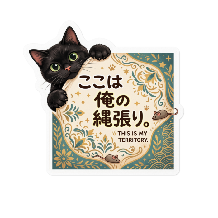 ステッカー - W160 × H160mm 以内