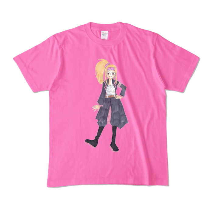 カラーTシャツ - M - ピンク (濃色)
