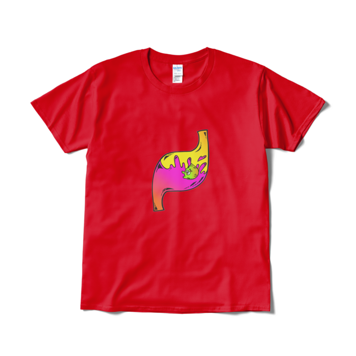 Tシャツ（短納期） - L - レッド(2)