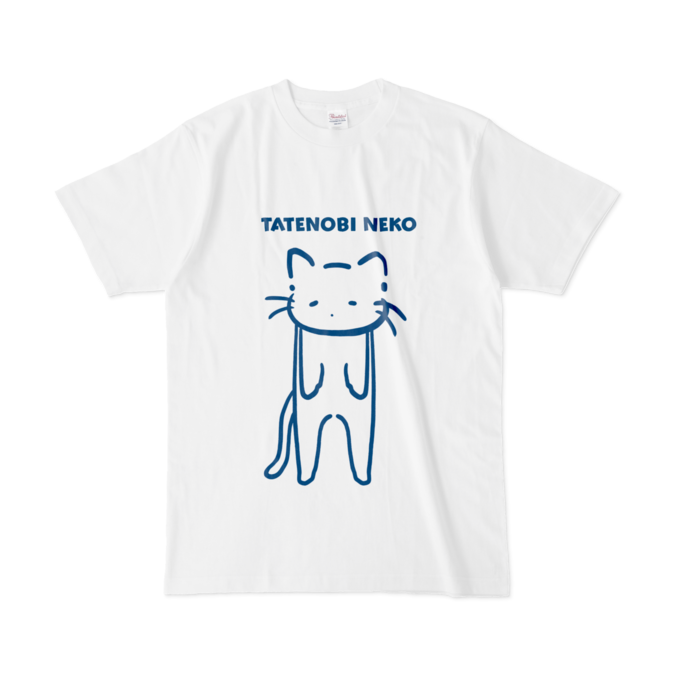 白Tシャツ - L - ブルー