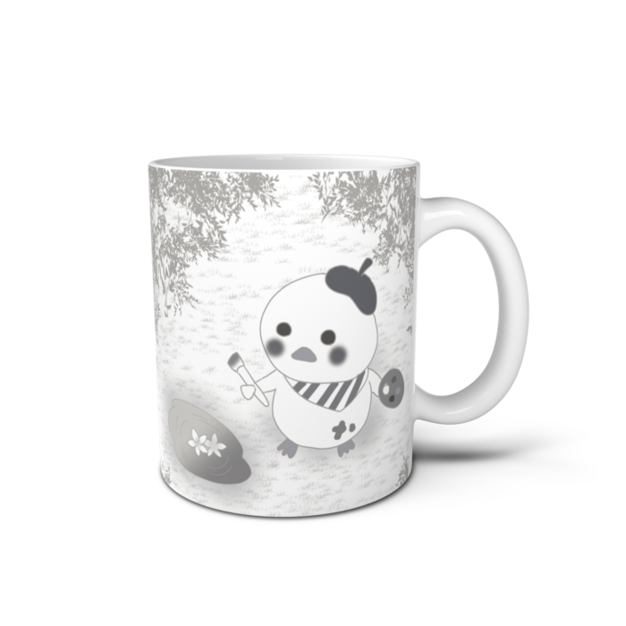 マグカップ - 直径 8 cm / 高さ 9.5 cm