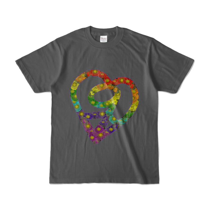 カラーTシャツ - S - チャコール (濃色)