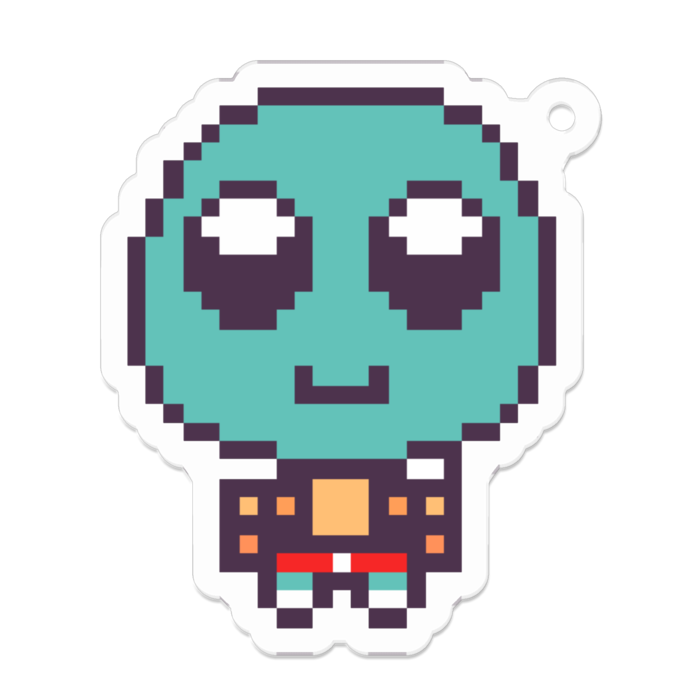 アクリルキーホルダー - 50 x 50 (mm)