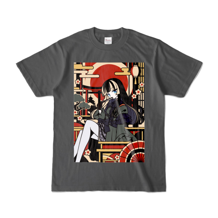 カラーTシャツ - S - チャコール （濃色）