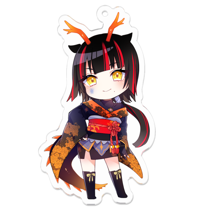 アクリルキーホルダー - 70 x 70 (mm)