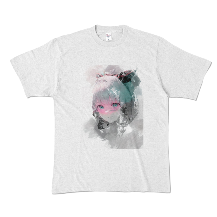 カラーTシャツ - XL - アッシュ (淡色)