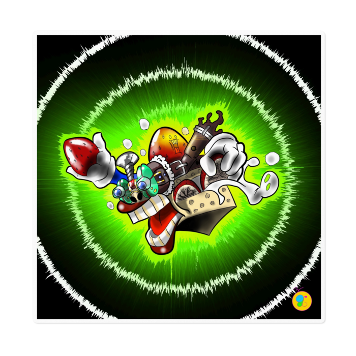 ステッカー - 160 x 160 (mm)