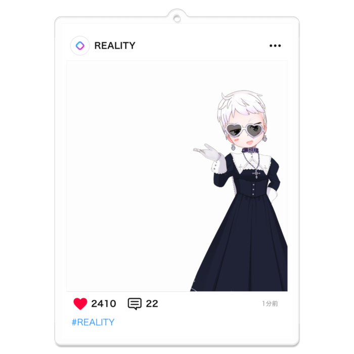 アクリルキーホルダー - 100 x 100 (mm)