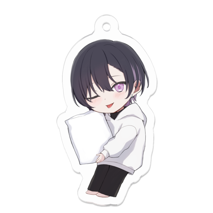 (Sサイズ)アクリルキーホルダー - 50 x 50 (mm)
